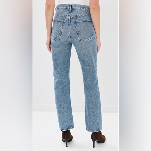 Agolde sz 23 90’s Pinch light wash button fly great pre owned condition - Picture 9 of 11